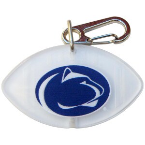 football shaped personal LED light with Penn State Athletic Logo